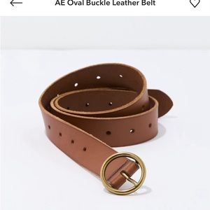 American eagle overall buckle leather belt